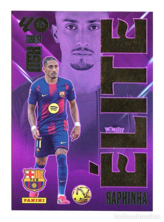 Coleccionismo cromos antiguos: 16 RAPHINHA ELITE POWER FC BARCELONA PANINI MEGACRACKS 25 26
