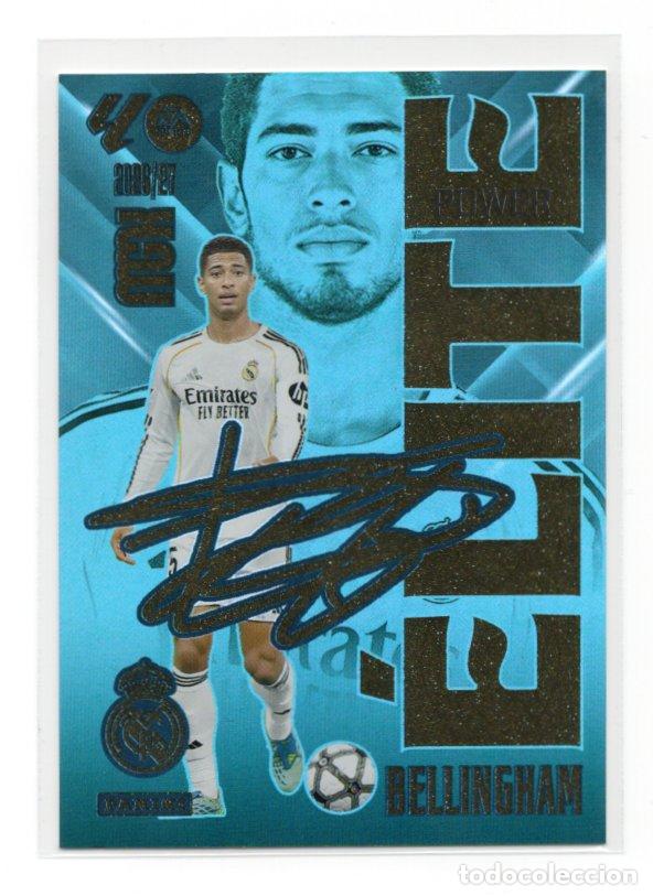 Coleccionismo cromos antiguos: 2P BELLINGHAM ELITE POWER REAL MADRID CF CROMO MEGACRACKS 26 27