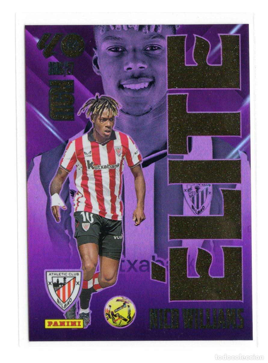 Coleccionismo cromos antiguos: 12 NICO WILLIAMS ELITE ATHLETIC CLUB DE BILBAO CROMO MEGACRACKS 26 27