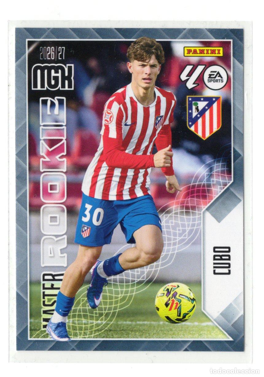 Coleccionismo cromos antiguos: 410 CUBO MASTER ROOKIE ATLETICO DE MADRID CROMO MEGACRACKS 26 27