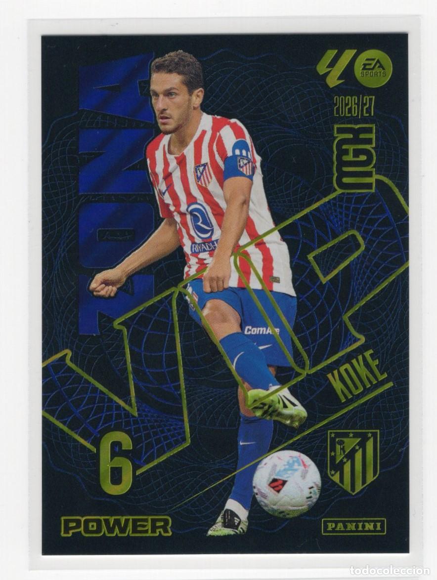 Coleccionismo cromos antiguos: 400P KOKE ZONA VIP POWER ATLETICO DE MADRID CROMO MEGACRACKS 26 27