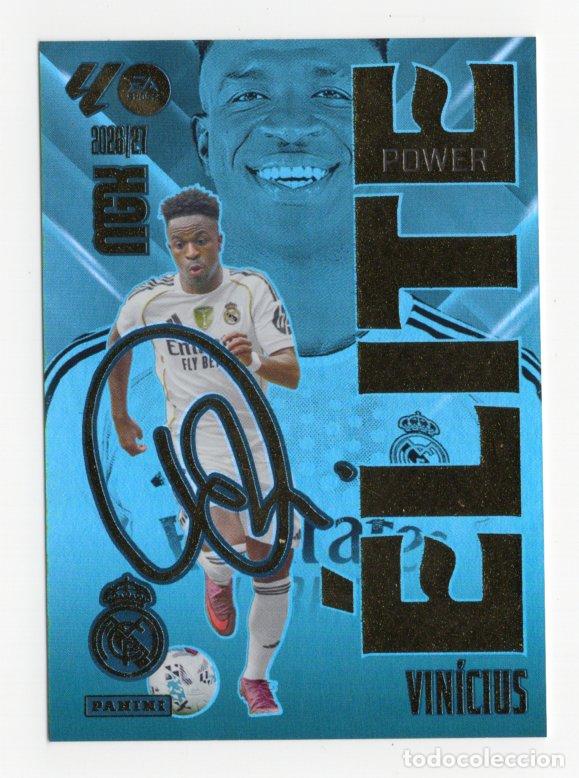 Coleccionismo cromos antiguos: 18P VINICIUS ELITE POWER REAL MADRID CF CROMO MEGACRACKS 26 27