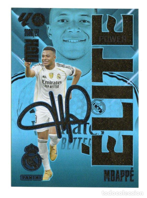 Coleccionismo cromos antiguos: 10P MBAPPE ELITE POWER REAL MADRID CF CROMO MEGACRACKS 26 27