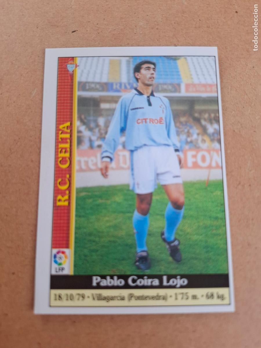Coleccionismo cromos antiguos: MUNDICROMO 1999 2000 99 00 - 81 COIRA - R.C. CELTA