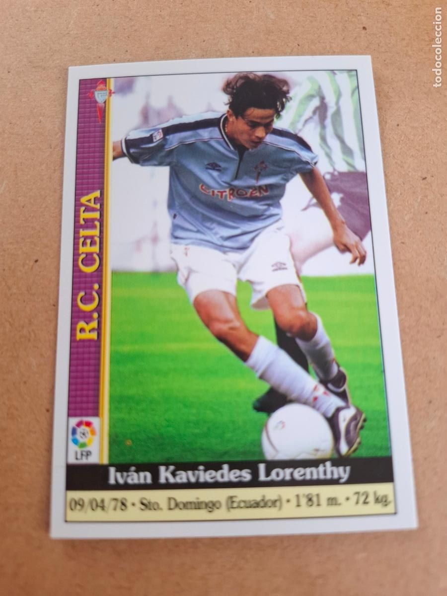 Coleccionismo cromos antiguos: MUNDICROMO 1999 2000 99 00 - 88 KAVIEDES - R.C. CELTA