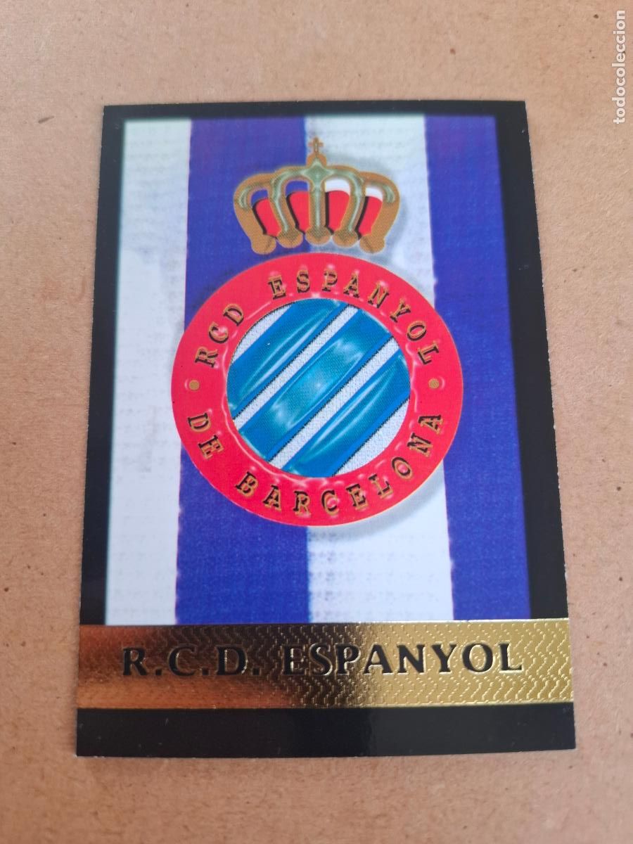 Coleccionismo cromos antiguos: MUNDICROMO 1999 2000 99 00 - 109 ESCUDO - RCD. ESPANYOL