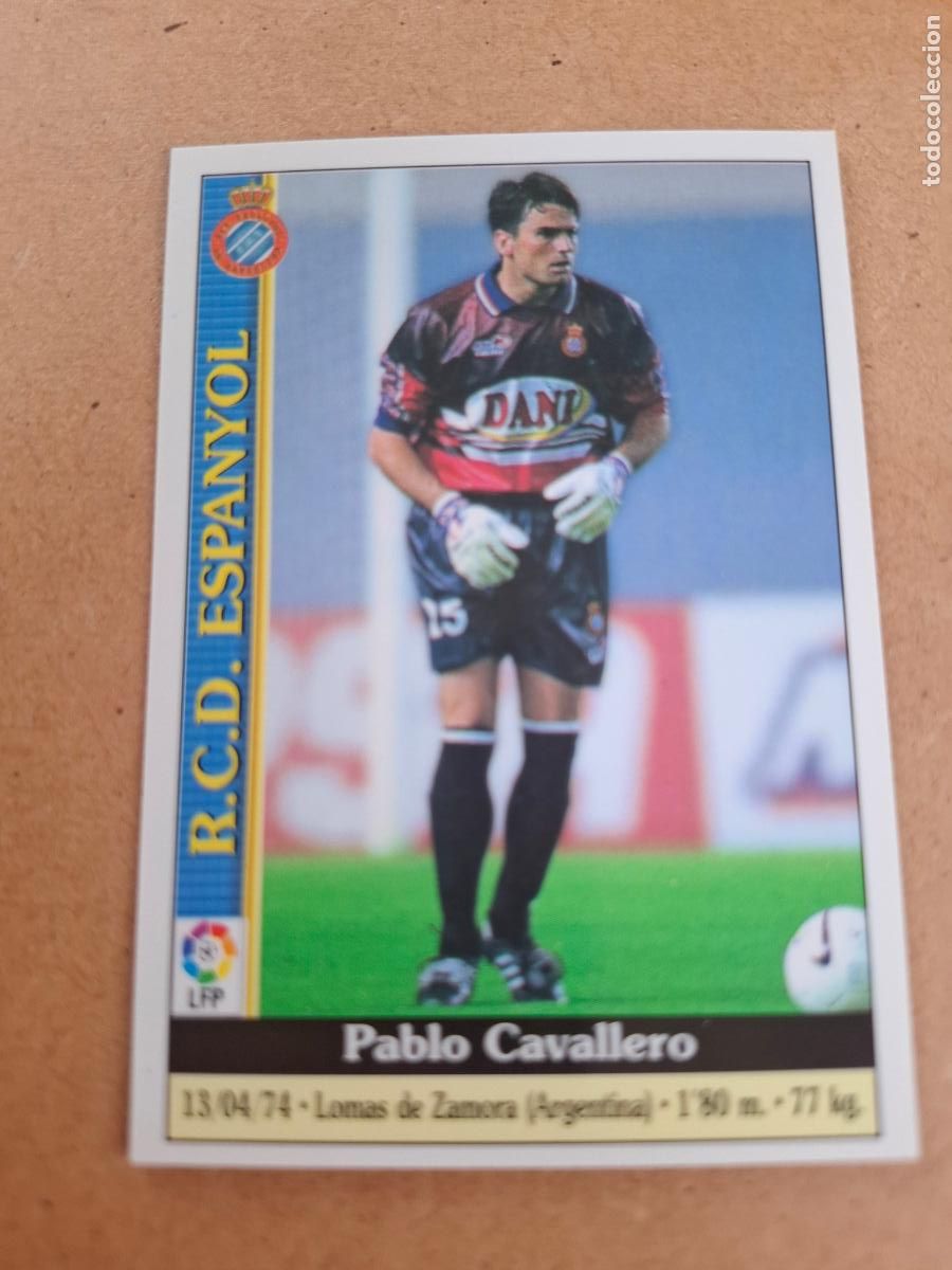 Coleccionismo cromos antiguos: MUNDICROMO 1999 2000 99 00 - 111 CAVALLERO - RCD. ESPANYOL