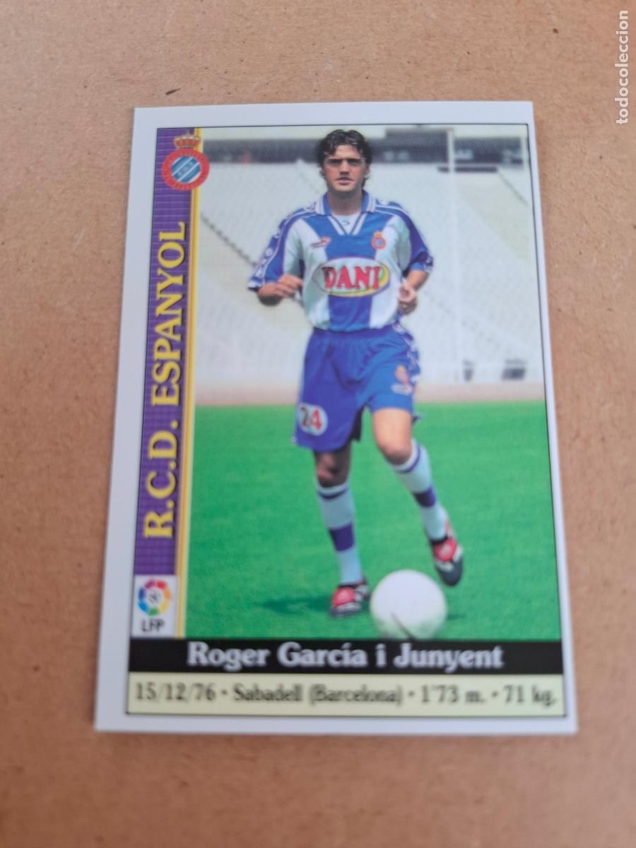 Coleccionismo cromos antiguos: MUNDICROMO 1999 2000 99 00 - 117 ROGER - RCD. ESPANYOL