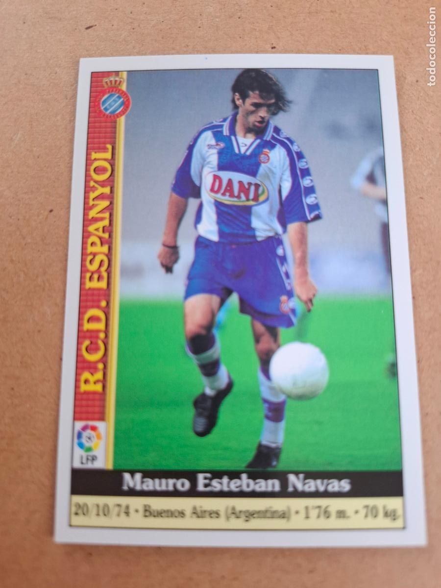 Coleccionismo cromos antiguos: MUNDICROMO 1999 2000 99 00 - 126 NAVAS - RCD. ESPANYOL