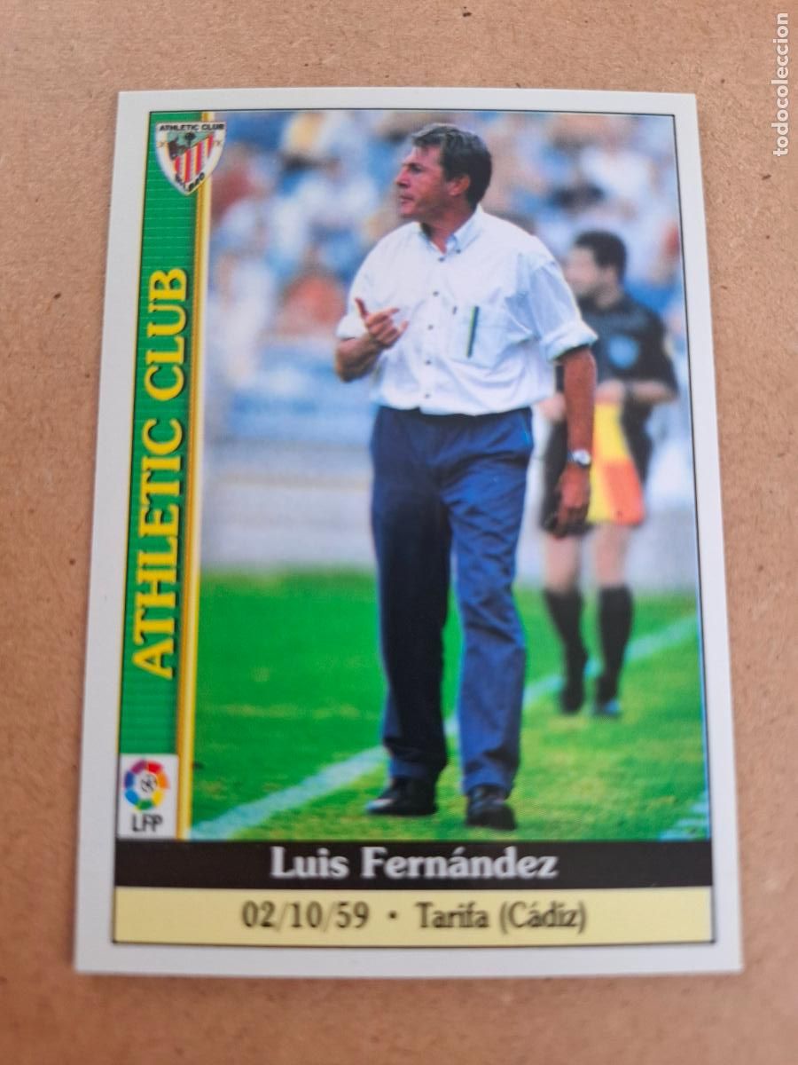 Coleccionismo cromos antiguos: MUNDICROMO 1999 2000 99 00 - 128 LUIS FERN&Aacute;NDEZ - ATHLETIC CLUB