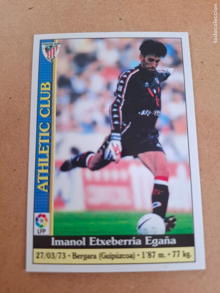 Colecionismo Cromos antigos: MUNDICROMO 1999 2000 99 00 - 129 ETXEBERRIA - ATHLETIC CLUB