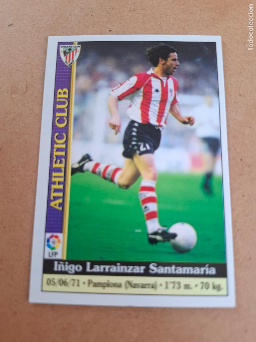 Colecionismo Cromos antigos: MUNDICROMO 1999 2000 99 00 - 131 LARRAINZAR - ATHLETIC CLUB
