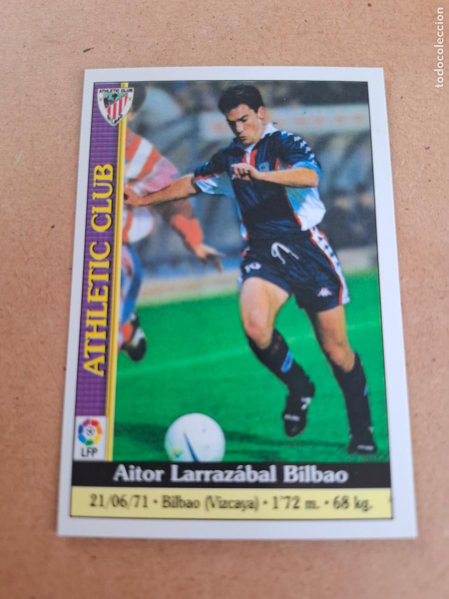 Colecionismo Cromos antigos: MUNDICROMO 1999 2000 99 00 - 135 LARRAZABAL - ATHLETIC CLUB