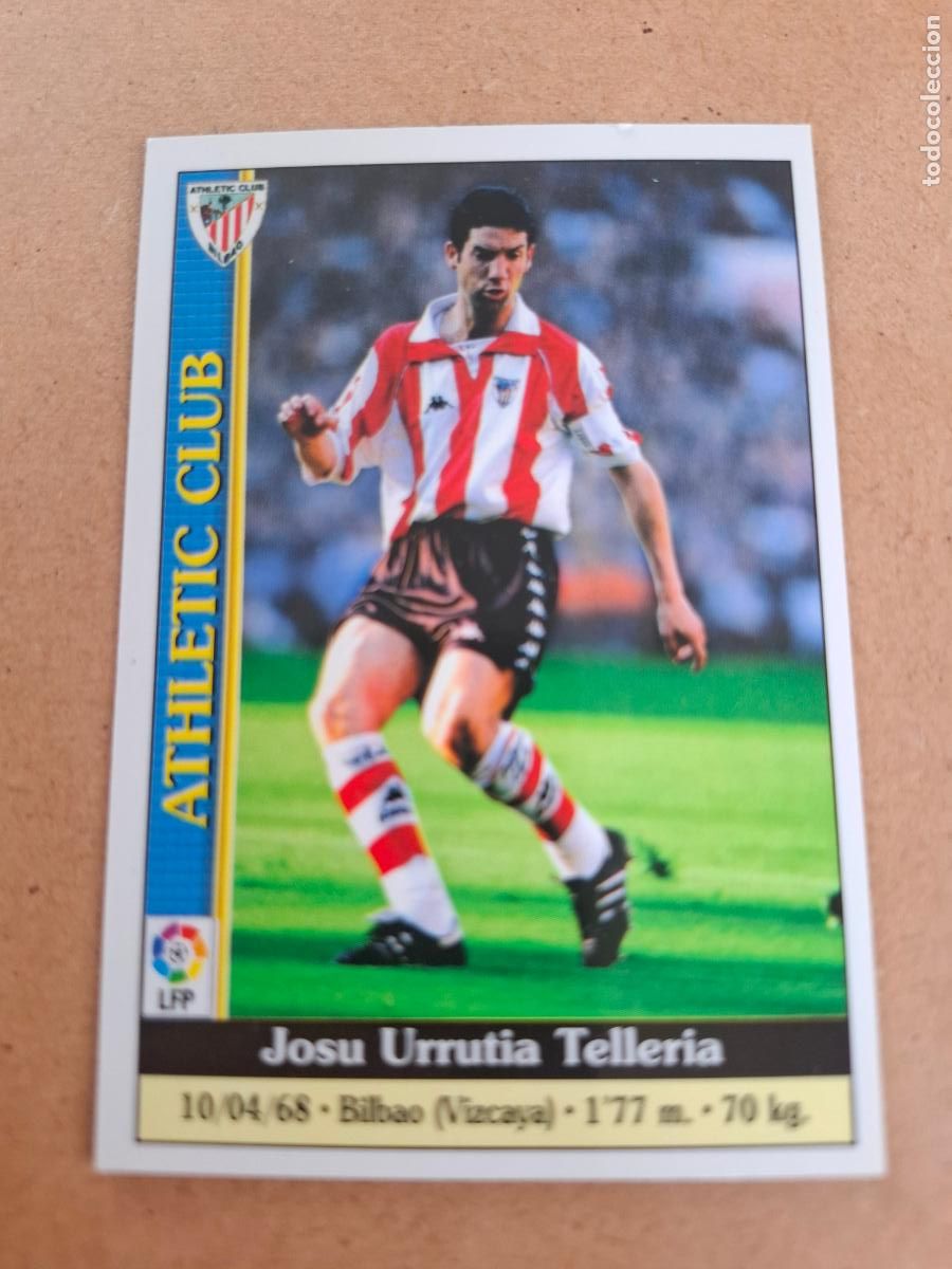 Colecionismo Cromos antigos: MUNDICROMO 1999 2000 99 00 - 137 URRUTIA - ATHLETIC CLUB