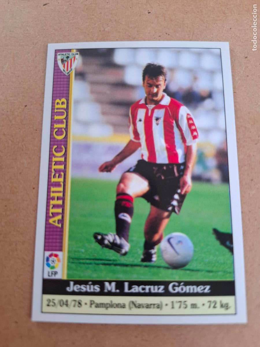 Colecionismo Cromos antigos: MUNDICROMO 1999 2000 99 00 - 138 LACRUZ - ATHLETIC CLUB