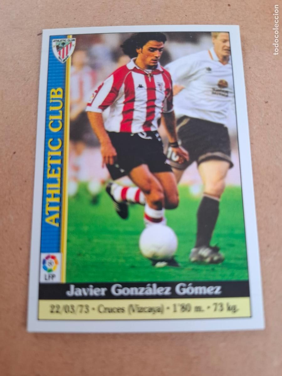 Collezionismo Figurine antiche: MUNDICROMO 1999 2000 99 00 - 141 JAVI GONZ&Aacute;LEZ - ATHLETIC CLUB