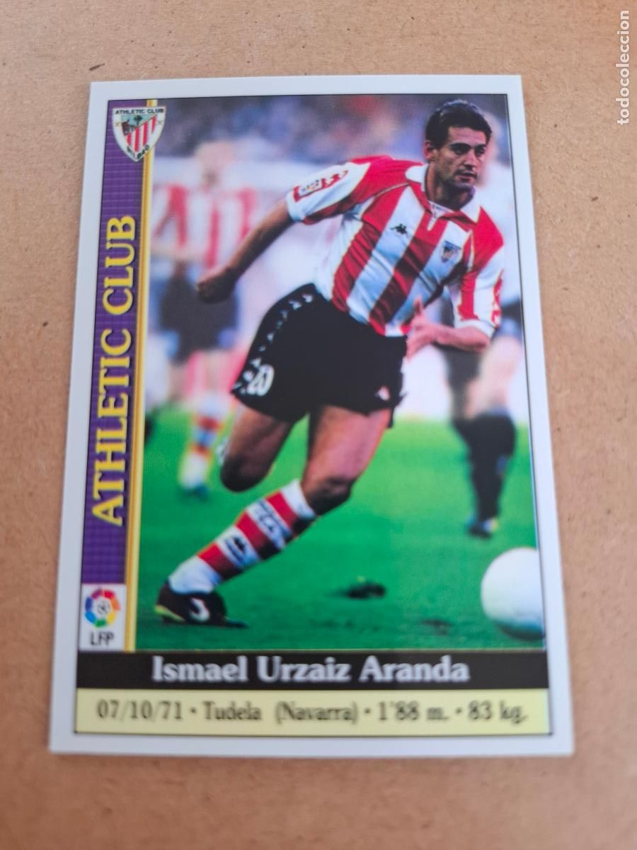 Collectionnisme Cartes &agrave; collectionner anciennes: MUNDICROMO 1999 2000 99 00 - 143 URZAIZ - ATHLETIC CLUB