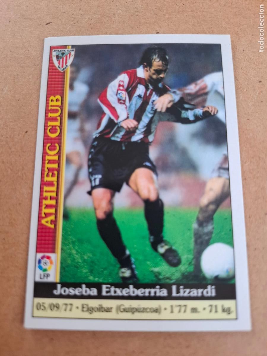 Sammeln alte Sammelbilder: MUNDICROMO 1999 2000 99 00 - 144 ETXEBERRIA - ATHLETIC CLUB