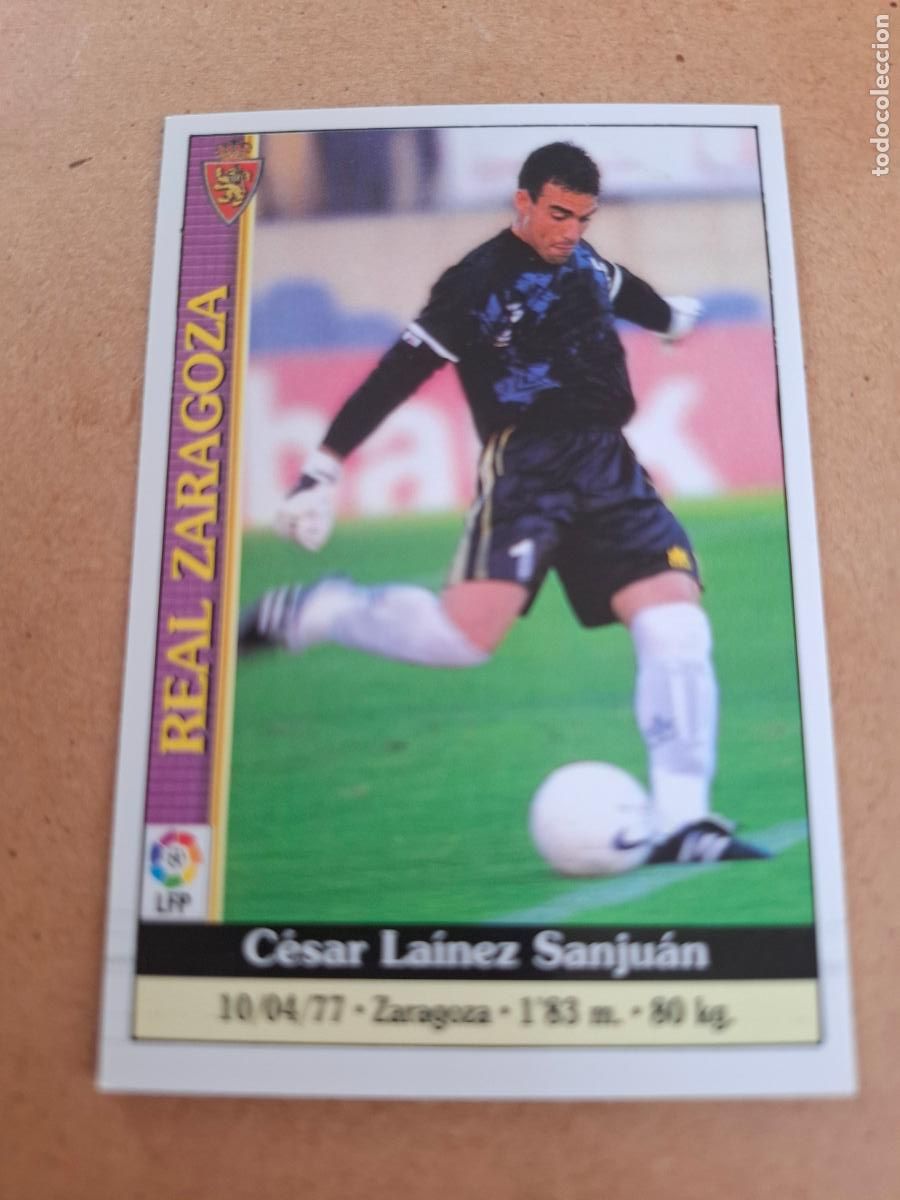 Collezionismo Figurine antiche: MUNDICROMO 1999 2000 99 00 - 148 LAINEZ - REAL ZARAGOZA
