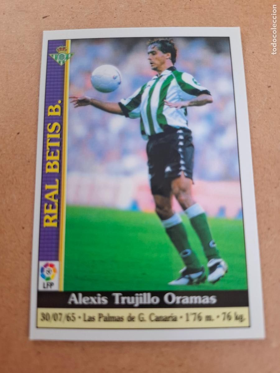 Coleccionismo cromos antiguos: MUNDICROMO 1999 2000 99 00 - 193 ALEXIS - REAL BETIS