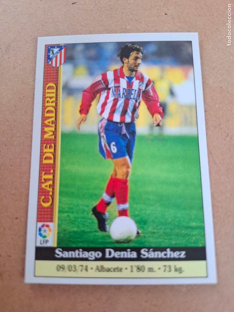 Coleccionismo cromos antiguos: MUNDICROMO 1999 2000 99 00 - 222 SANTI - AT. MADRID