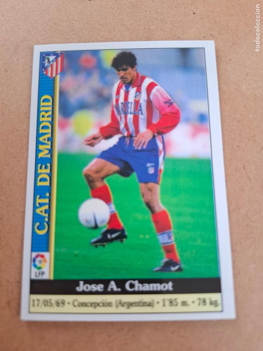 Coleccionismo cromos antiguos: MUNDICROMO 1999 2000 99 00 - 223 CHAMOT - AT. MADRID