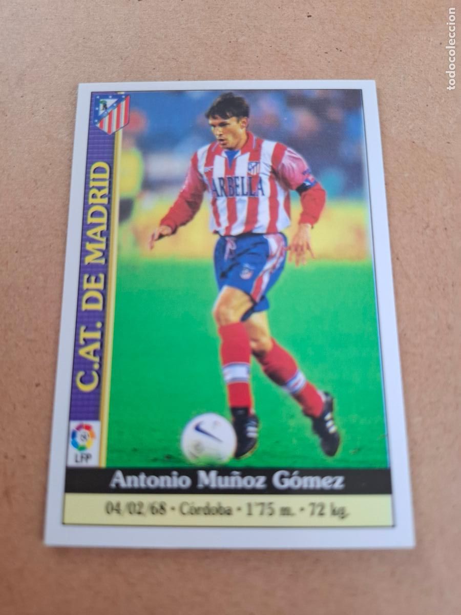 Coleccionismo cromos antiguos: MUNDICROMO 1999 2000 99 00 - 225 TONI - AT. MADRID