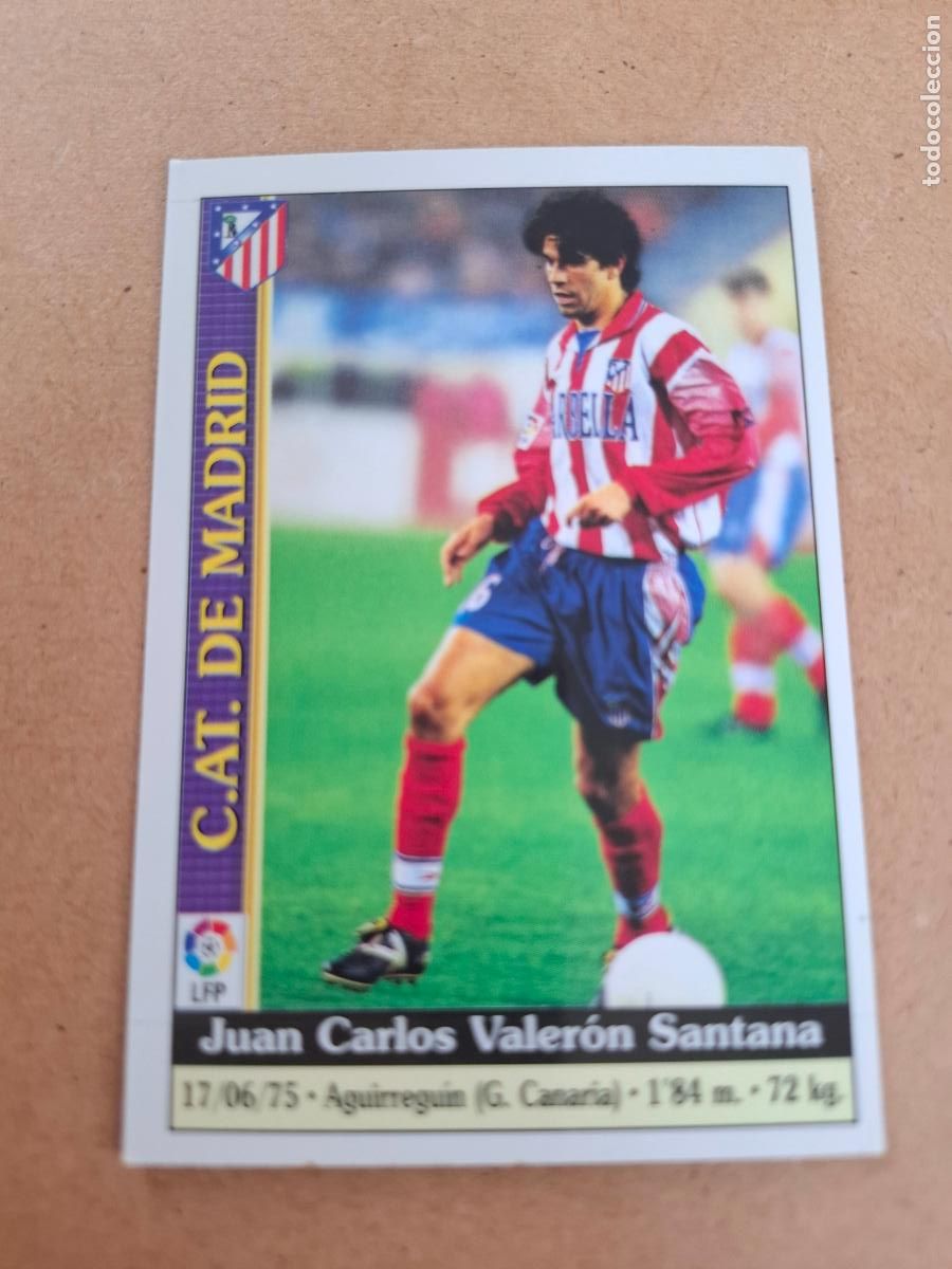 Coleccionismo cromos antiguos: MUNDICROMO 1999 2000 99 00 - 229 VALER&Oacute;N - AT. MADRID