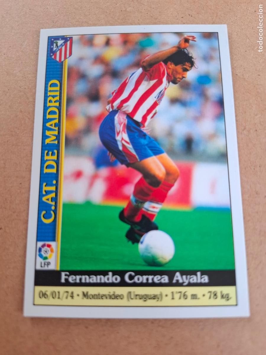 Coleccionismo cromos antiguos: MUNDICROMO 1999 2000 99 00 - 231 CORREA - AT. MADRID