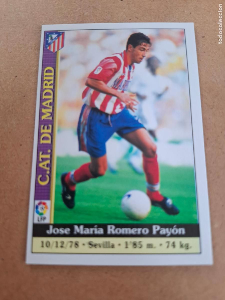 Coleccionismo cromos antiguos: MUNDICROMO 1999 2000 99 00 - 232 JOS&Eacute; MARI - AT. MADRID