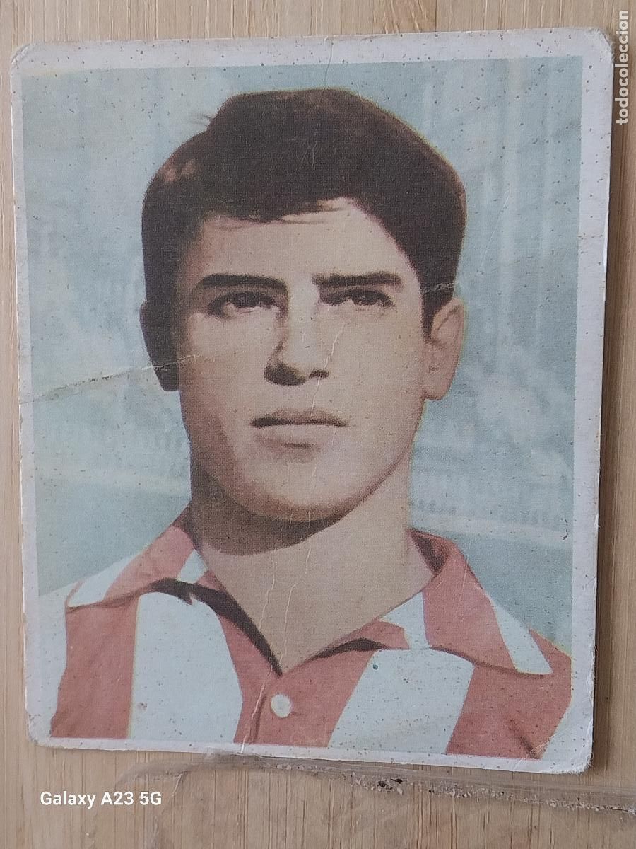 Coleccionismo cromos antiguos: ARIETA II ATHLETIC BILBAO CAMPEONES BRUGUERA A&Ntilde;O 1968 68 69 CROMO 25 ORIGINAL SIN PEGAR NUNCA