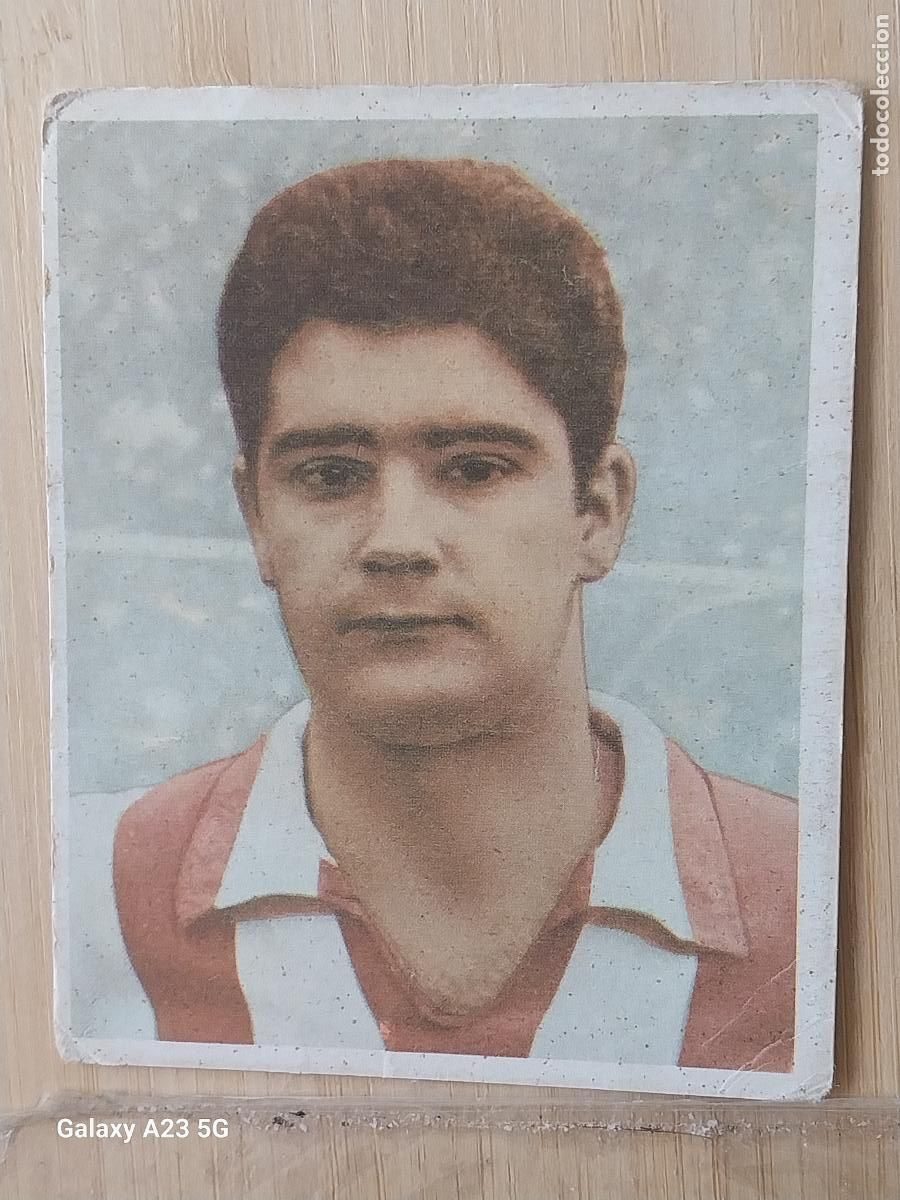Coleccionismo cromos antiguos: ECHEBERRIA ATHLETIC BILBAO CAMPEONES BRUGUERA A&Ntilde;O 1968 68 69 CROMO 22 ORIGINAL SIN PEGAR NUNCA
