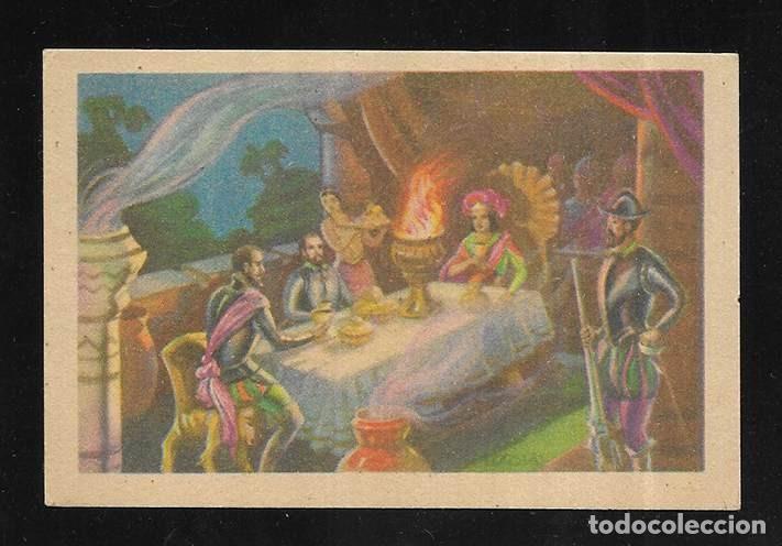 Coleccionismo cromos antiguos: Cromo. Historia del Cacao y del Chocolate. N&ordm; V Chocolates Bubi. 1920