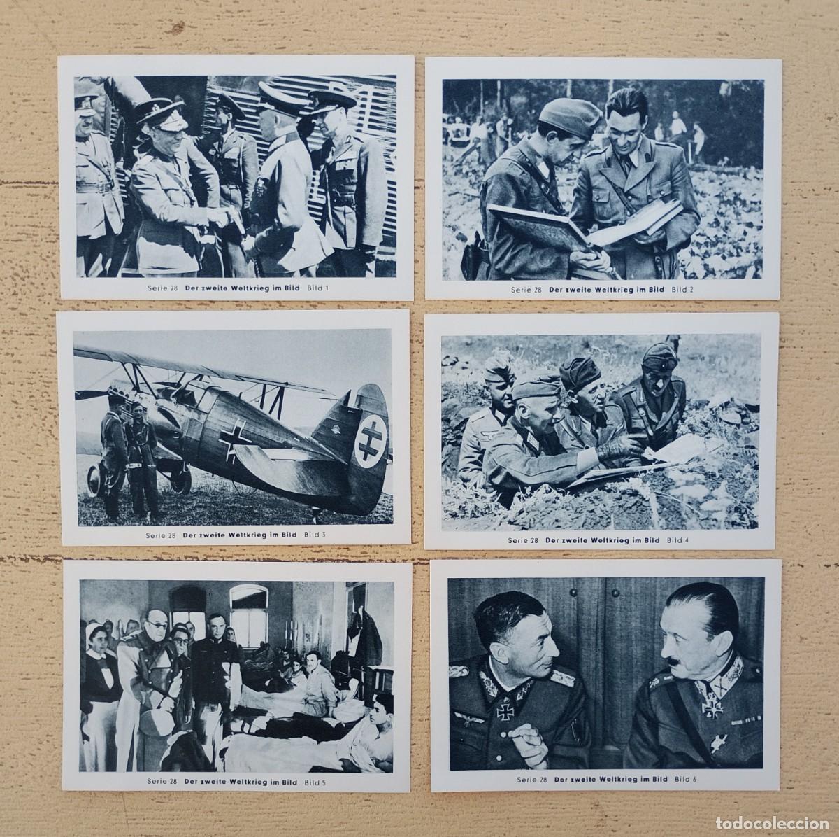 Collectable Antique Stickers: Segunda Guerra Mundial Cromos Tabacalera Eilebrecht