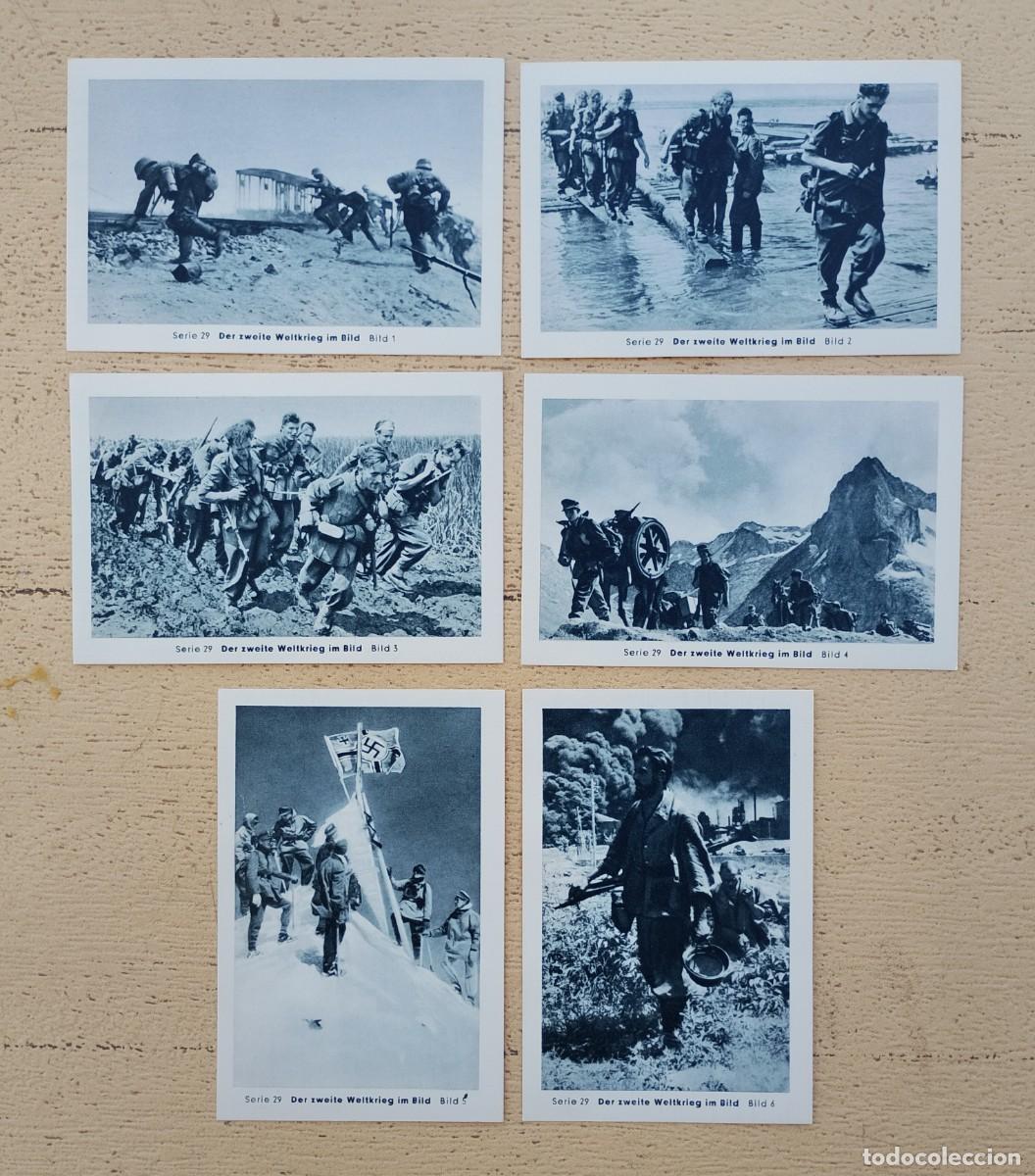 Collectable Antique Stickers: Segunda Guerra Mundial Cromos Tabacalera Eilebrecht