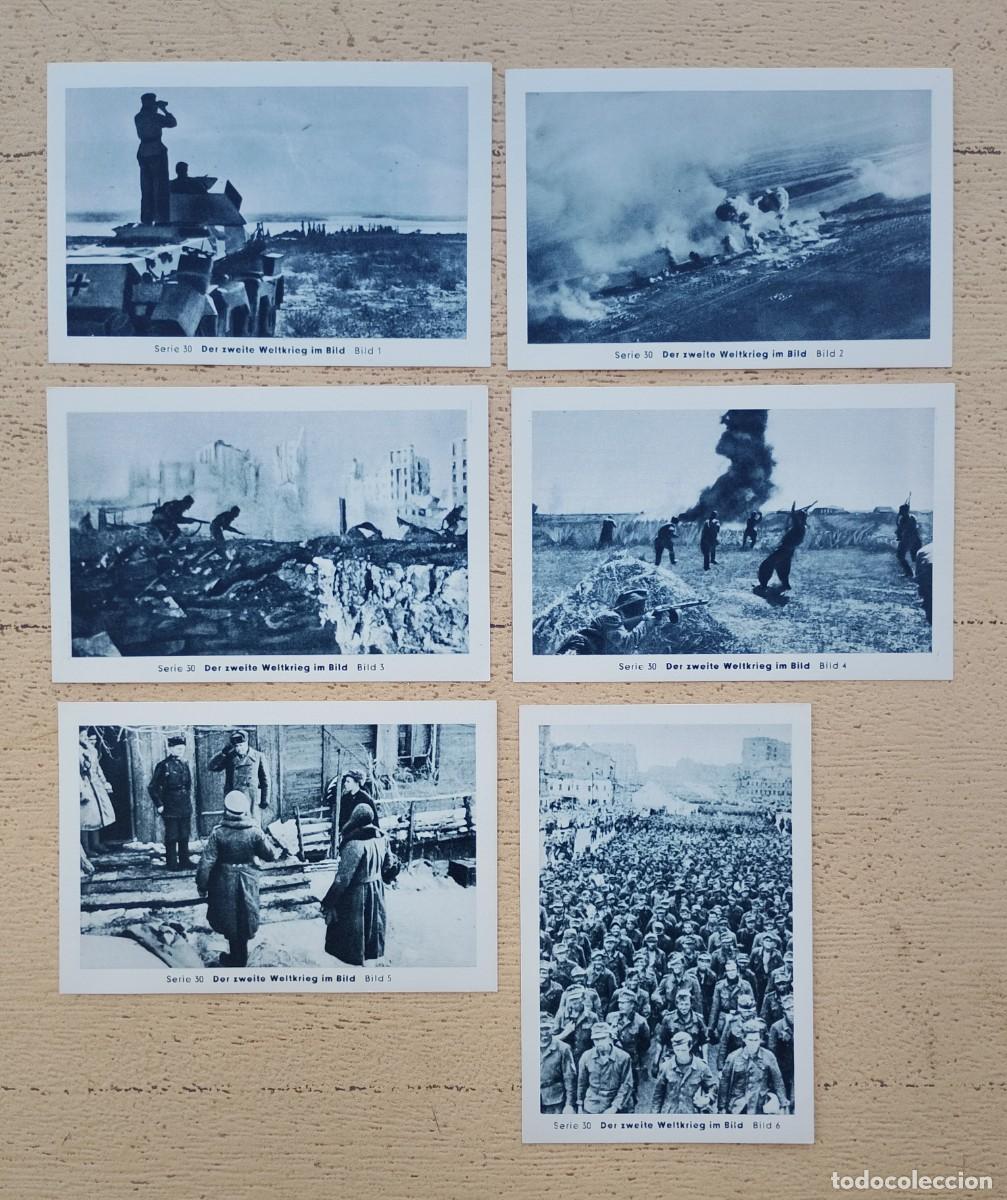 Collectable Antique Stickers: Segunda Guerra Mundial Cromos Tabacalera Eilebrecht