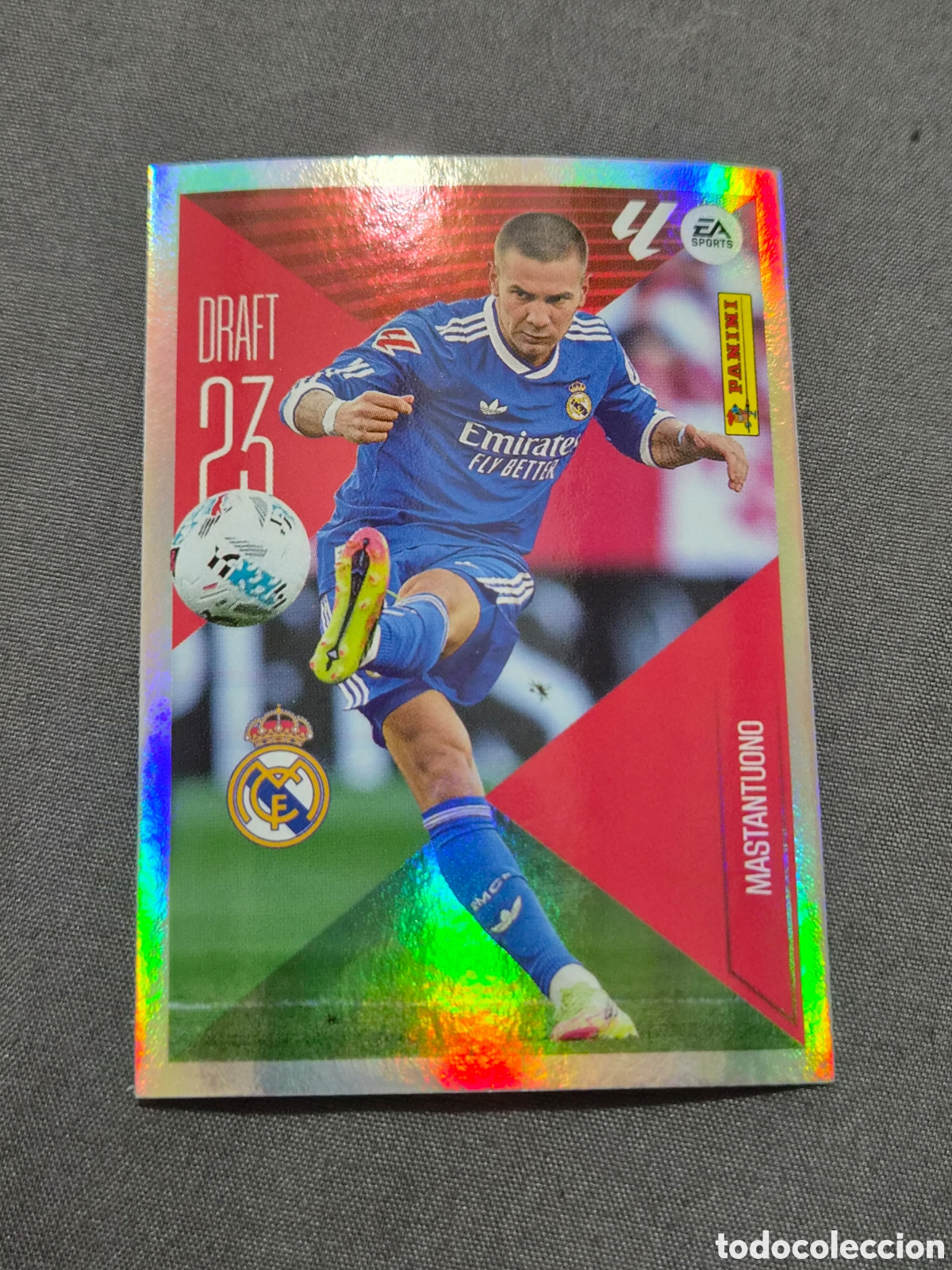 Coleccionismo cromos antiguos: 16 - MASTANTUONO, REAL MADRID DRAFT 23 LIGA ESTE 2026 2027