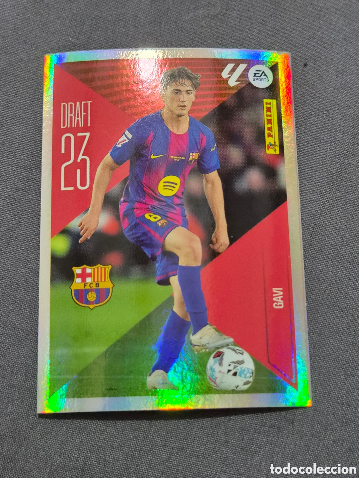 Coleccionismo cromos antiguos: 8 - GAVI , BARCELONA DRAFT 23 LIGA ESTE 2026 2027