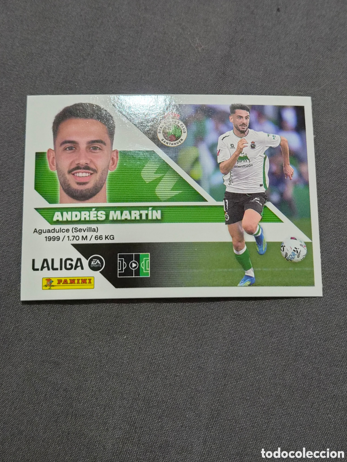 Coleccionismo cromos antiguos: 16 - ANDRES MARTIN, RACING LIGA ESTE 2026 2027