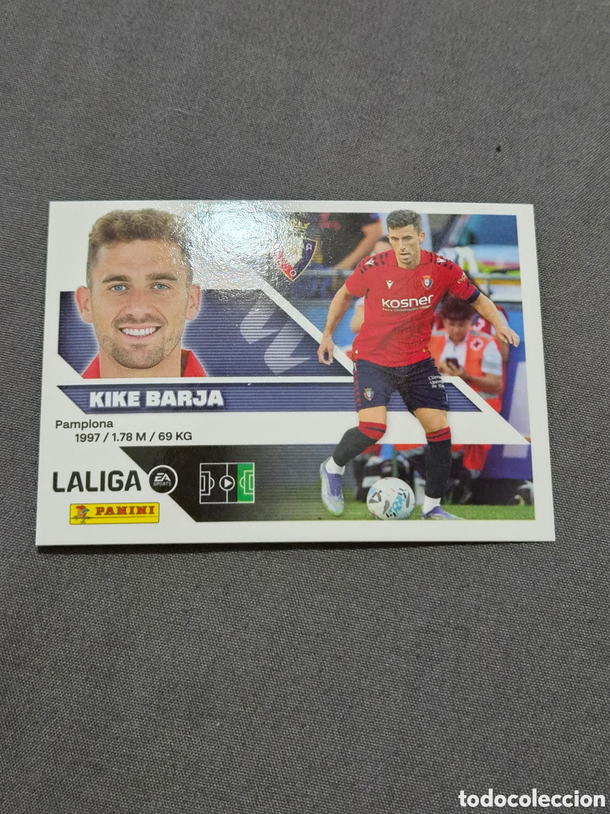 Coleccionismo cromos antiguos: 19 - KIKE BARJA , OSASUNA LIGA ESTE 2026 2027