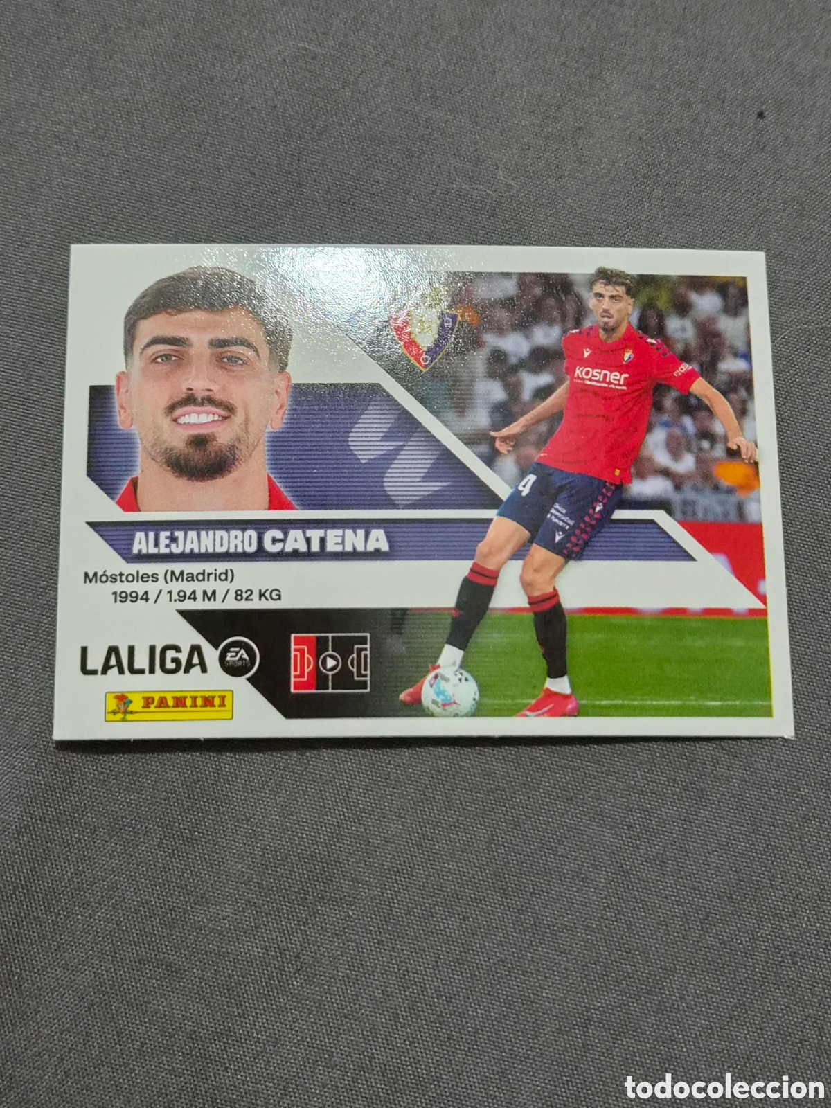 Coleccionismo cromos antiguos: 8 - CATENA , OSASUNA LIGA ESTE 2026 2027