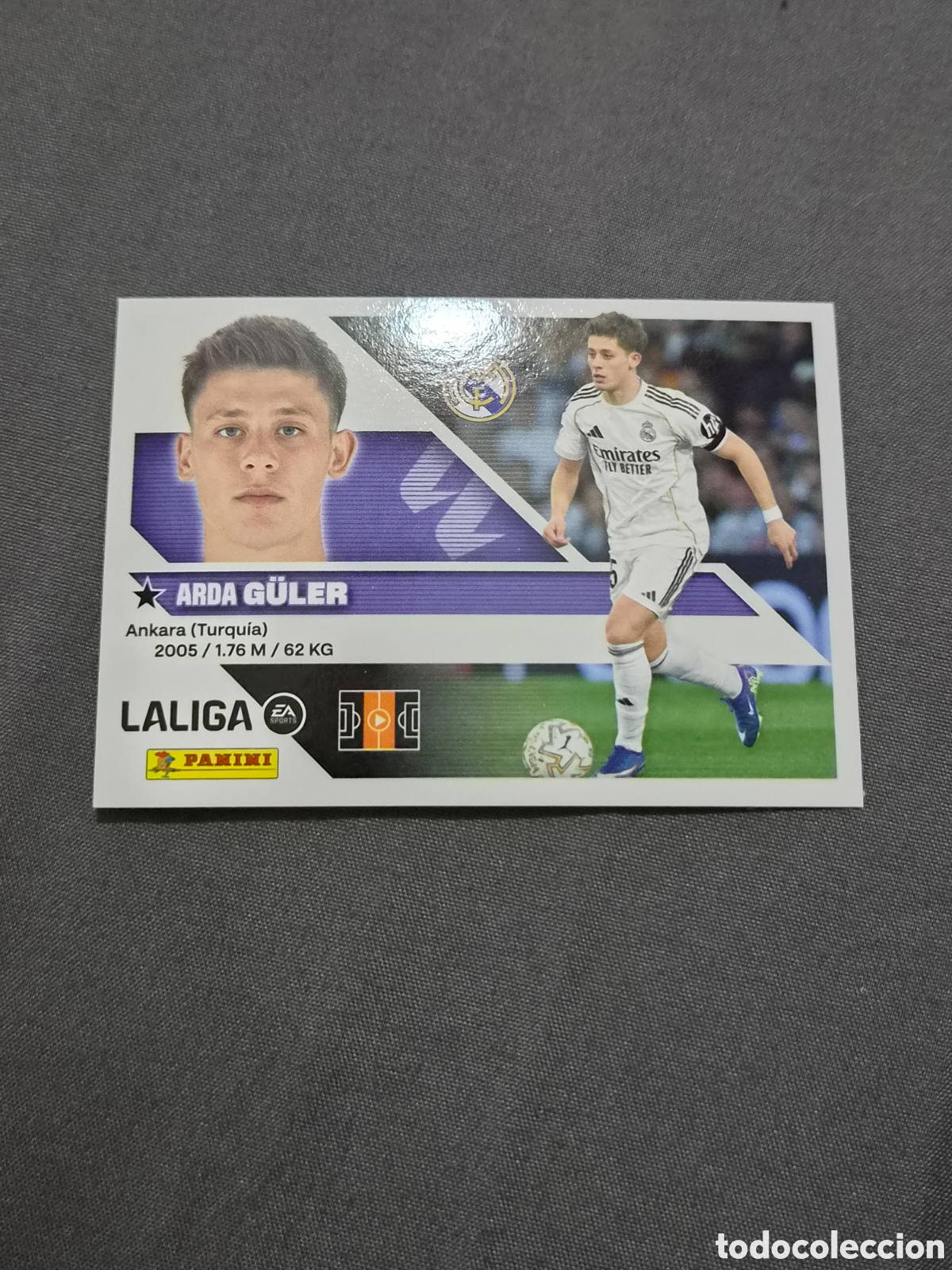 Coleccionismo cromos antiguos: 15 A - G&Uuml;LER, REAL MADRID LIGA ESTE 2026 2027
