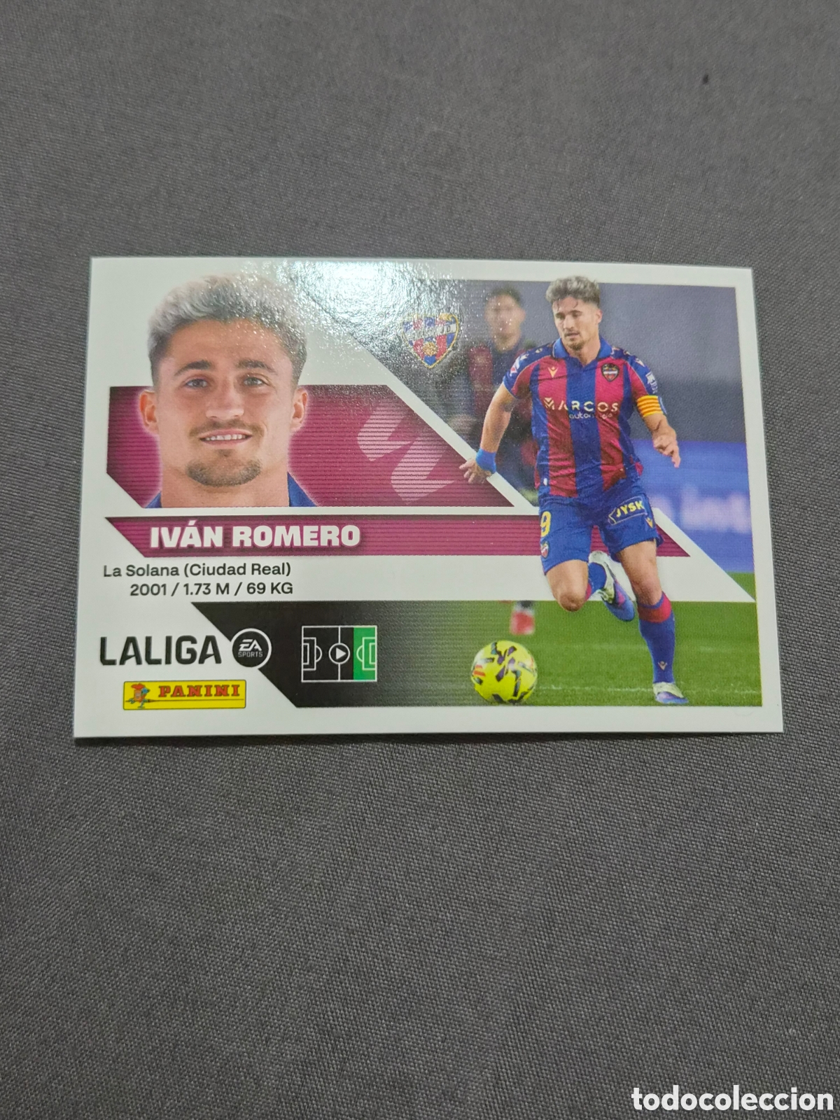 Coleccionismo cromos antiguos: 18 - IVAN ROMERO, LEVANTE LIGA ESTE 2026 2027