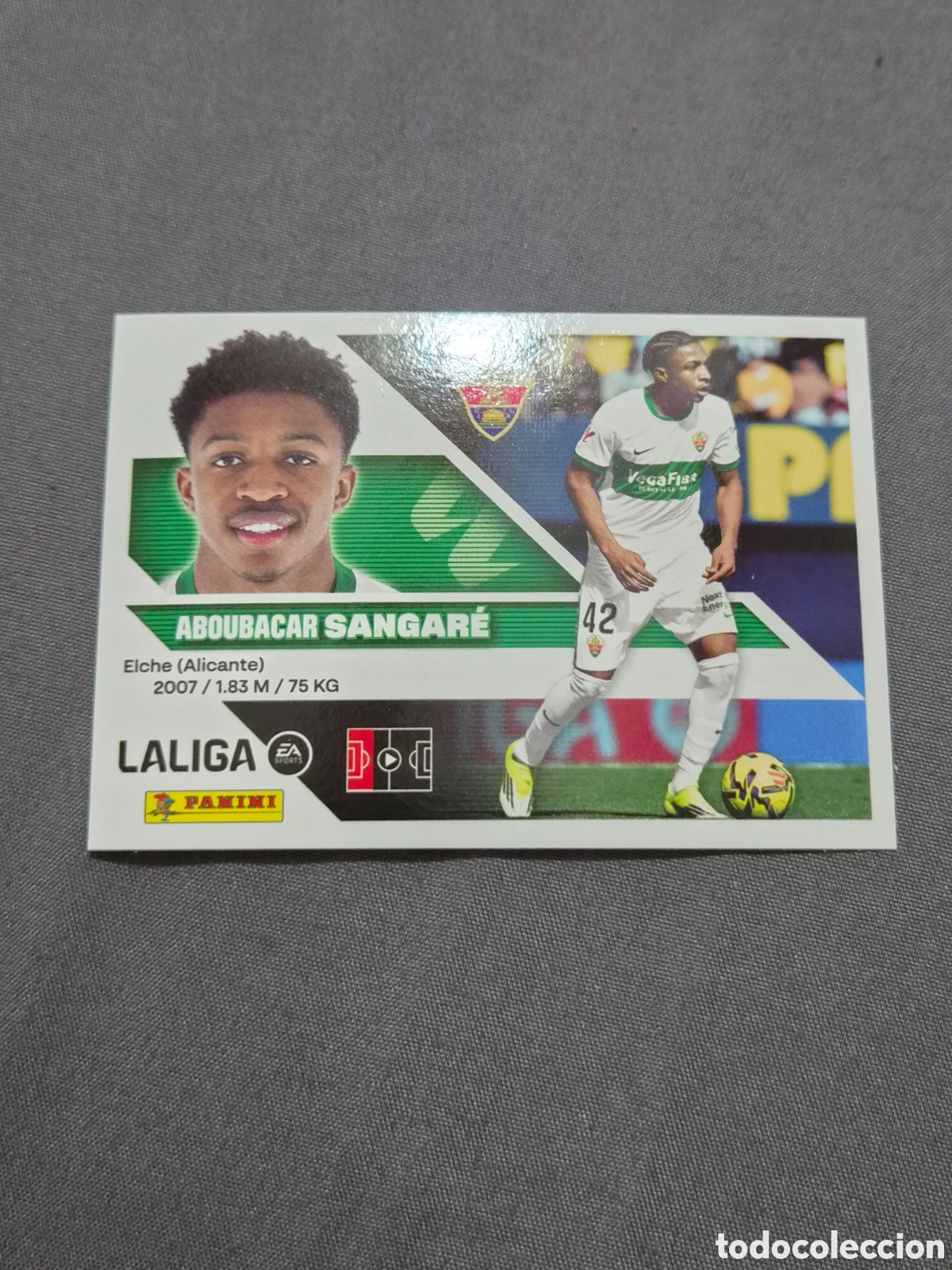 Coleccionismo cromos antiguos: 9 B - SANGAR&Eacute; , ELCHE LIGA ESTE 2026 2027