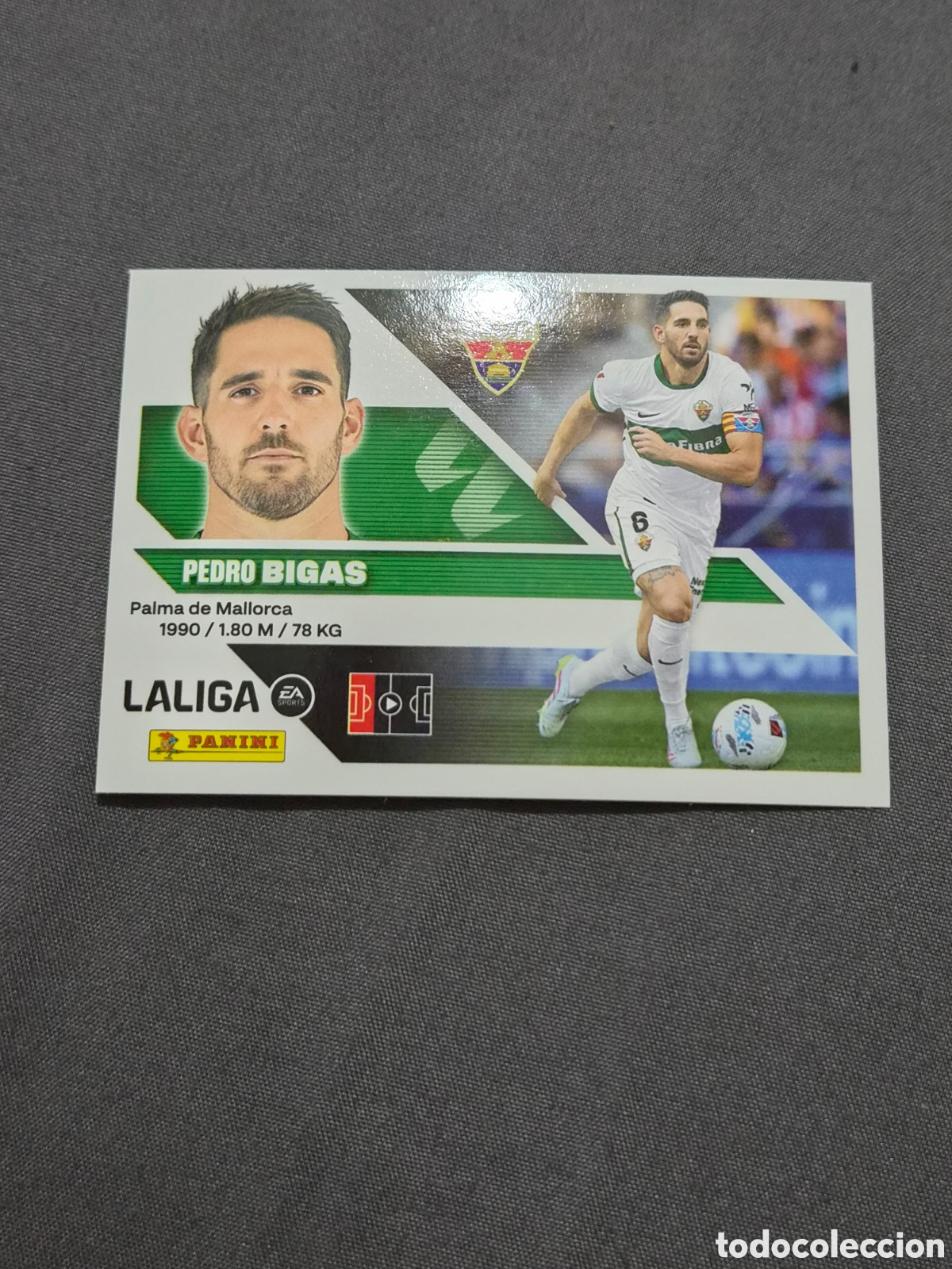 Coleccionismo cromos antiguos: 7 - BIGAS, ELCHE LIGA ESTE 2026 2027