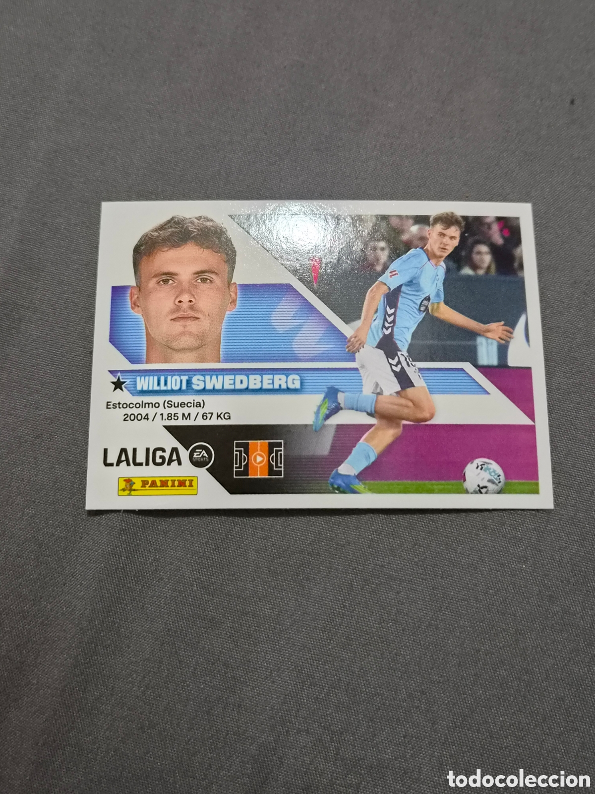 Coleccionismo cromos antiguos: 16 - SWEDBERG, CELTA LIGA ESTE 2026 2027