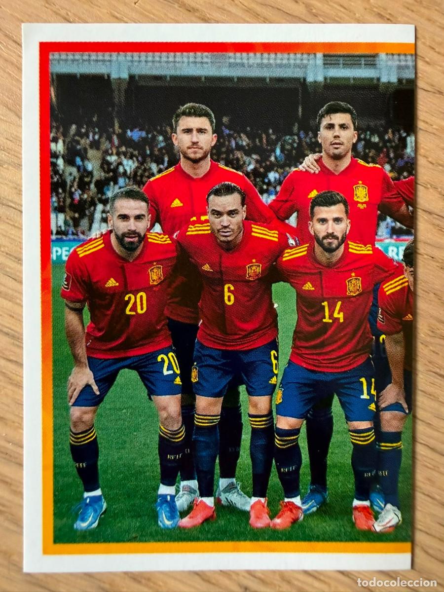 Coleccionismo cromos antiguos: 3 PLANTILLA PARTE 1 LOS IDOLOS DE LA ROJA CRACKS CARREFOUR ESPA&Ntilde;A MUNDIAL 2022 22 SIN PEGAR PANINI