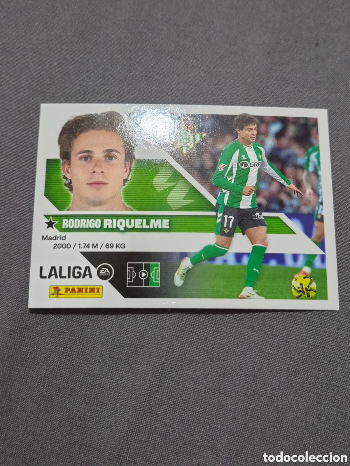 Coleccionismo cromos antiguos: 17 - RIQUELME, BETIS LIGA ESTE 2026 2027