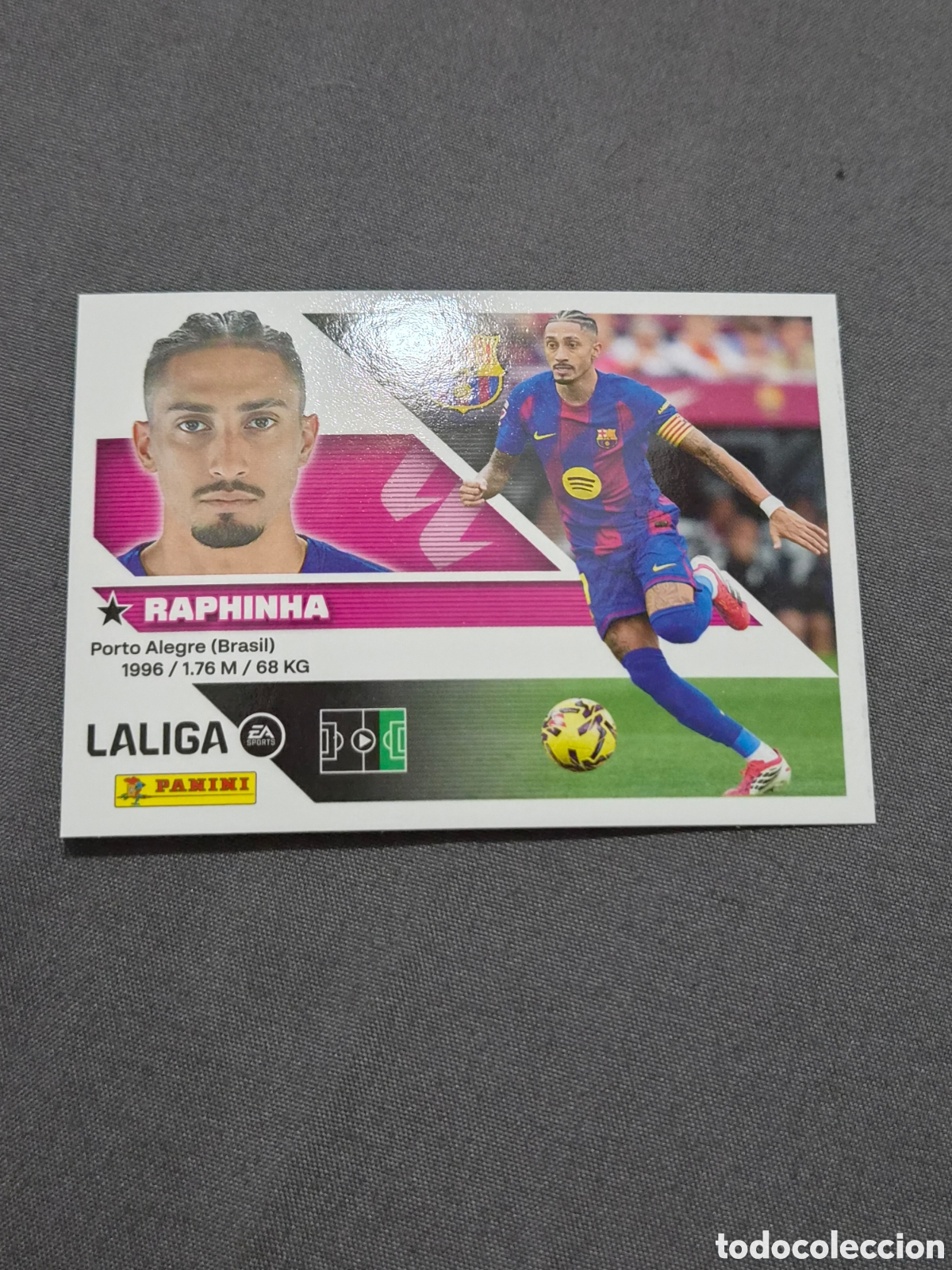 Coleccionismo cromos antiguos: 19 - RAPHINHA, BARCELONA LIGA ESTE 2026 2027