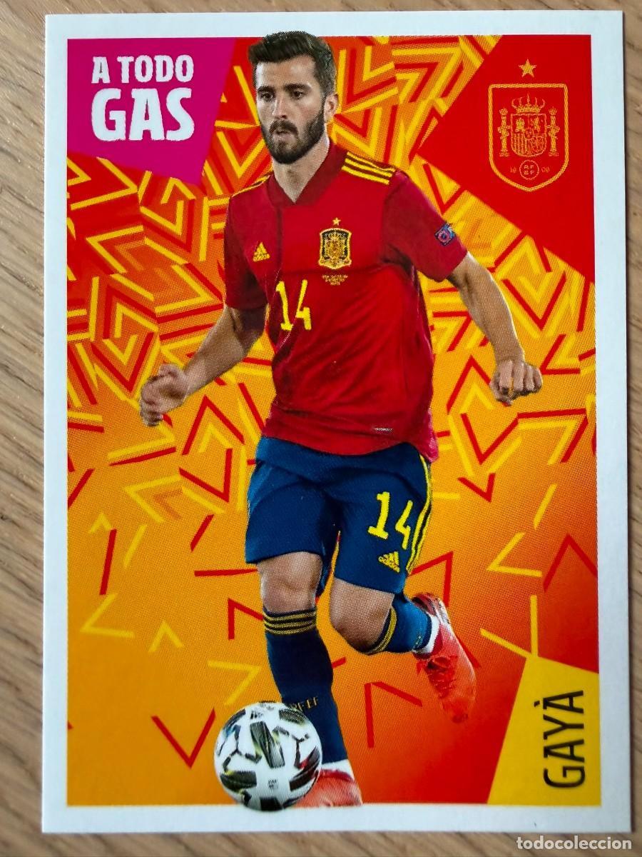 Coleccionismo cromos antiguos: 14 GAYA LOS IDOLOS DE LA ROJA CRACKS CARREFOUR ESPA&Ntilde;A MUNDIAL 2022 22 SIN PEGAR PANINI